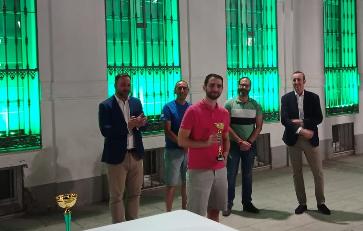 Eduardo López subcampeón del torneo