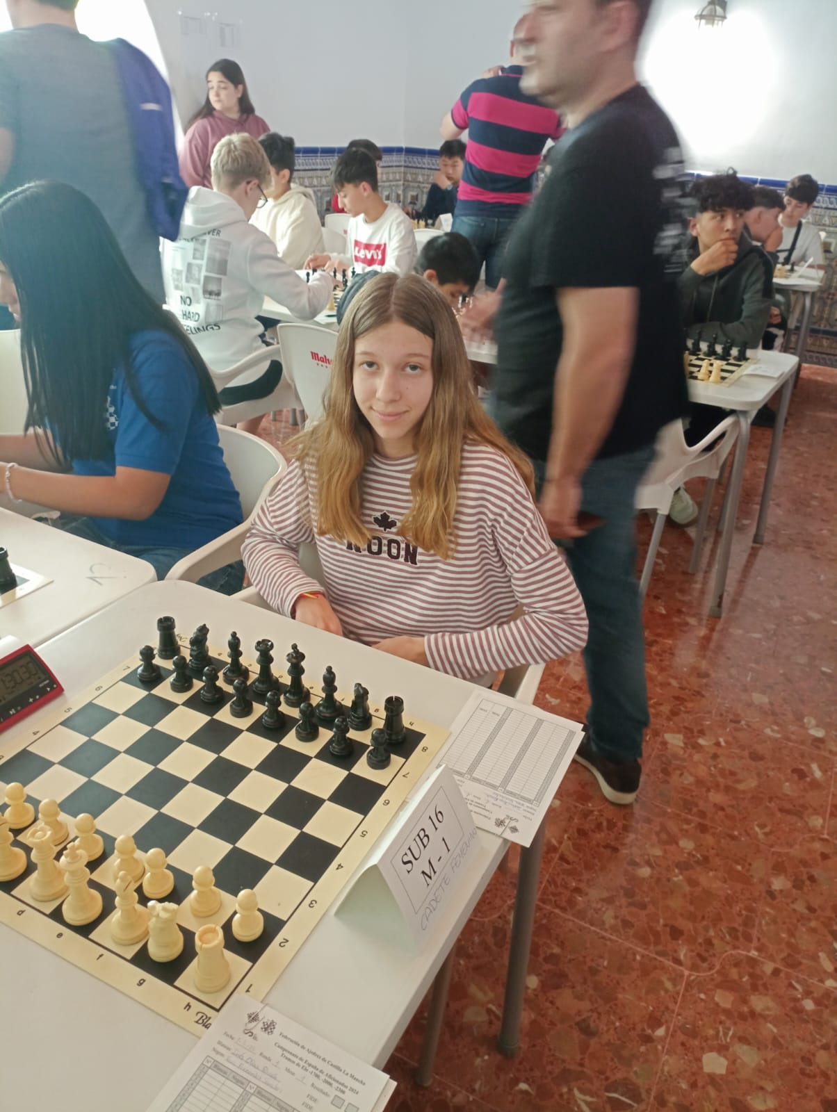 Vera en el torneo