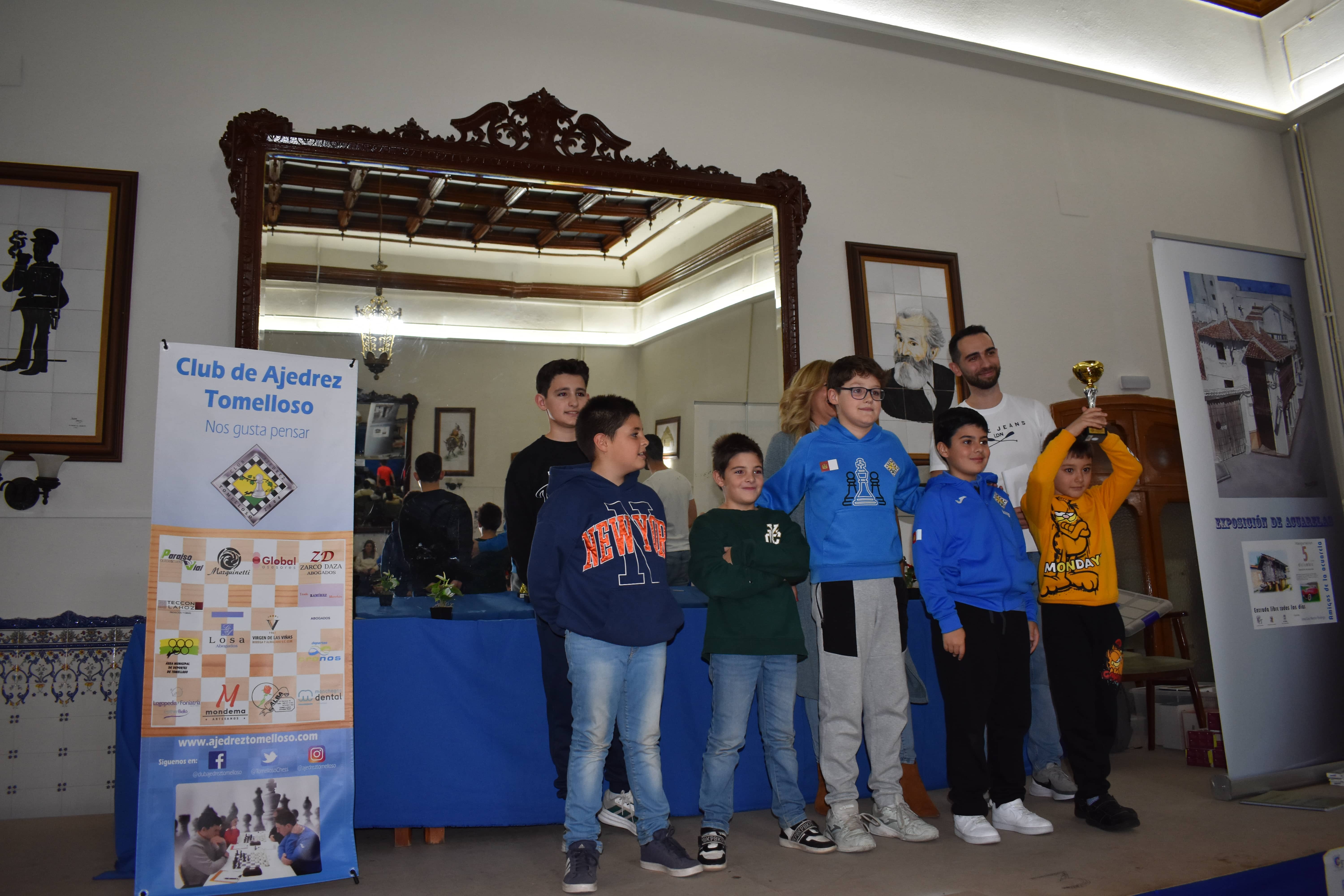 Virgen de las Viñas conquista su primer Interescolar en la XV edición del torneo de ajedrez 14 Colegio Doña Crisanta 3º clasificado