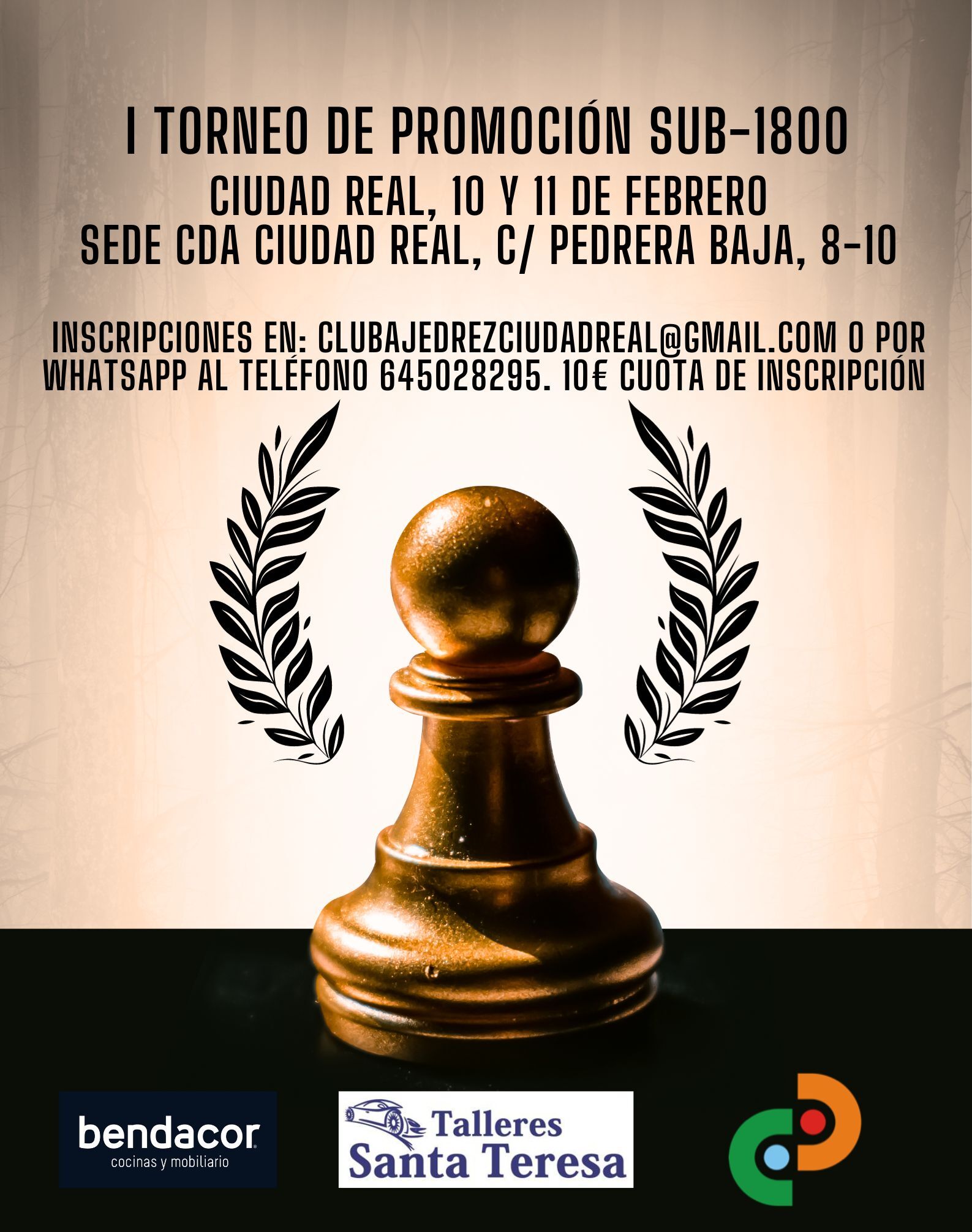 Cartel del torneo Promoción Sub 1800