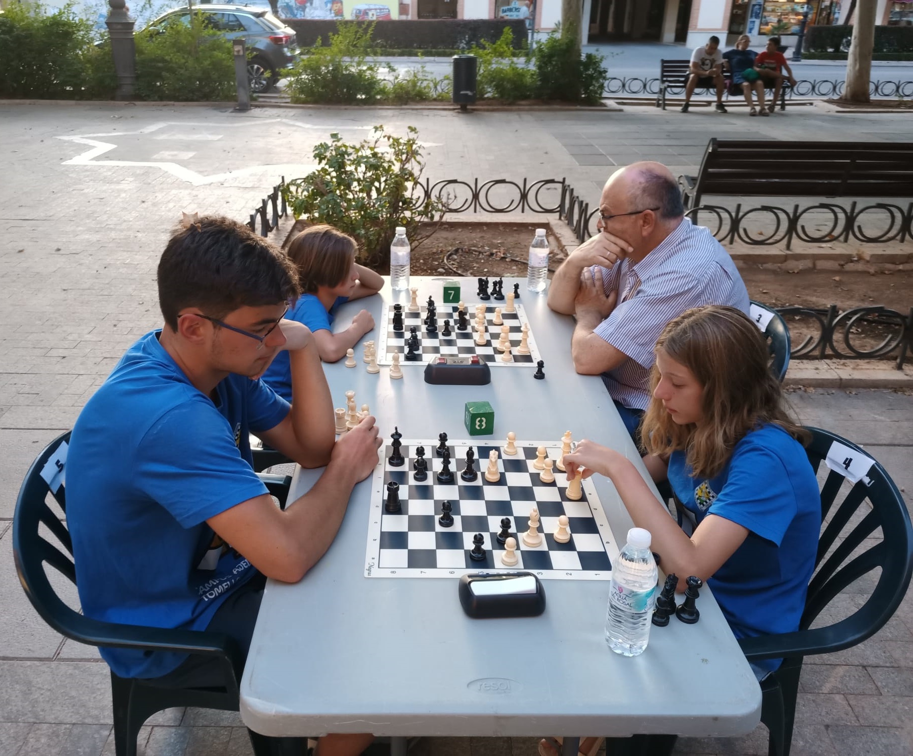 Partidas durante el torneo