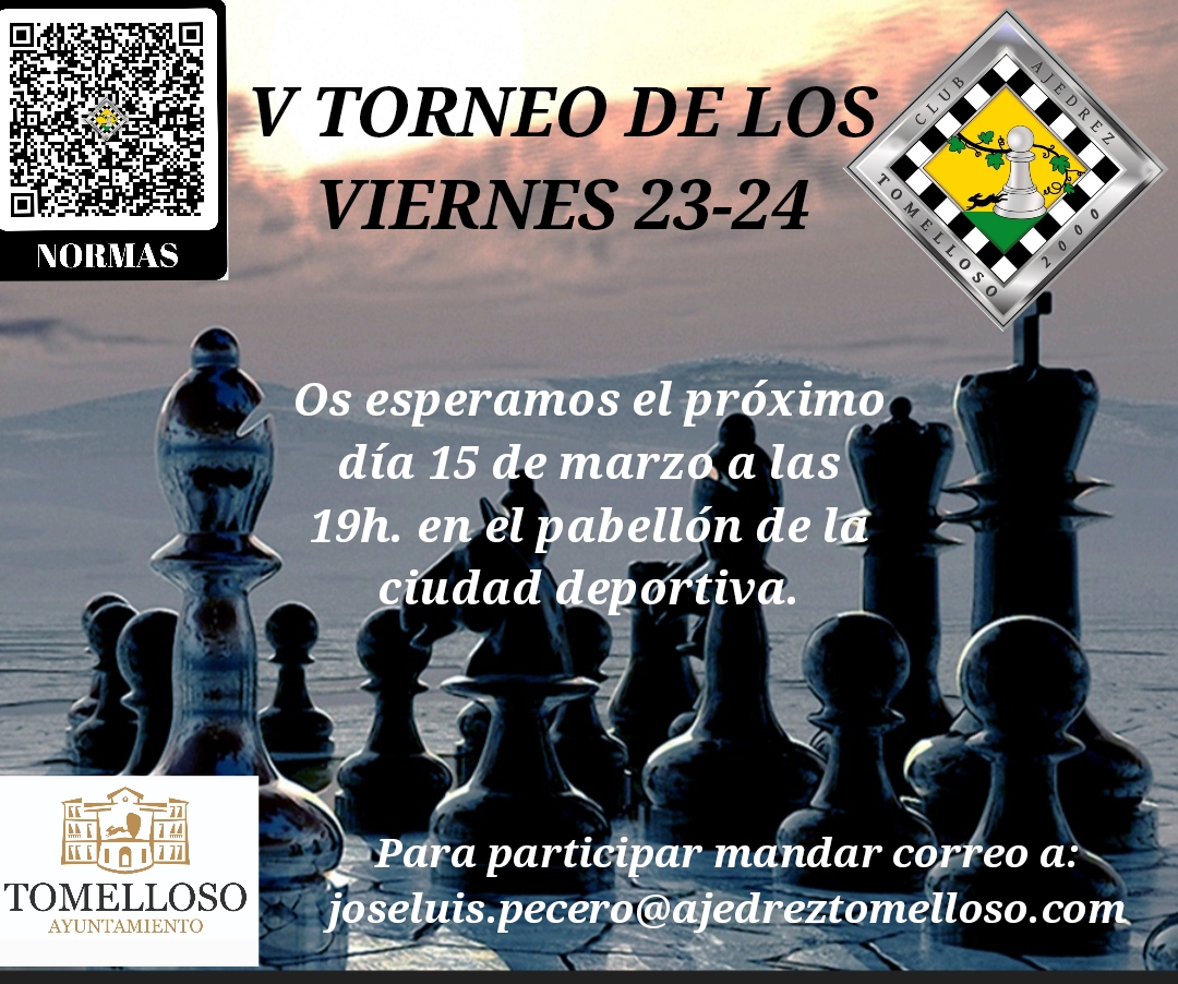 Cartel del torneo V Torneo Viernes